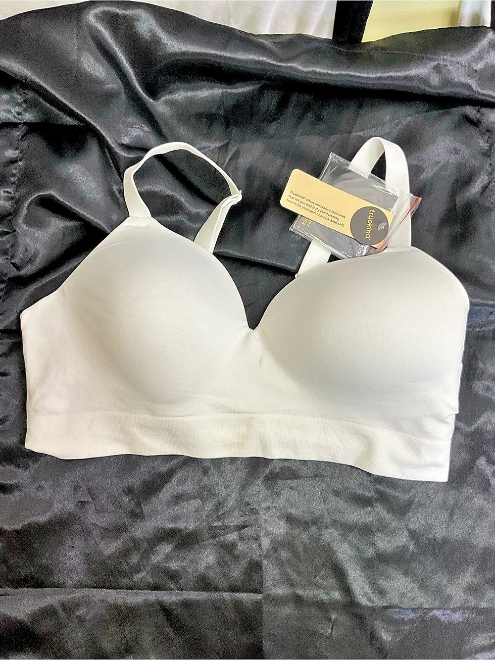 truekind Daily Comfort Wireless Shaper Bra White Bra